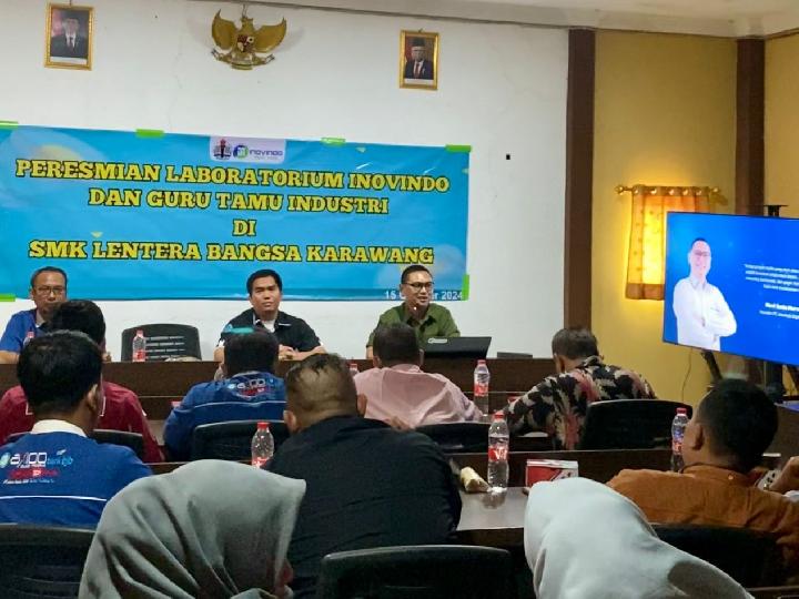 Peresmian Laboratorium Inovindo di SMK Lentera Bangsa Karawang: Langkah Nyata Membangun Generasi Digital